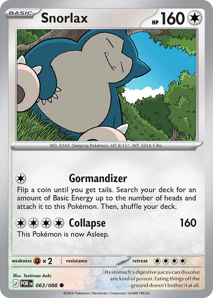 Snorlax 063/088