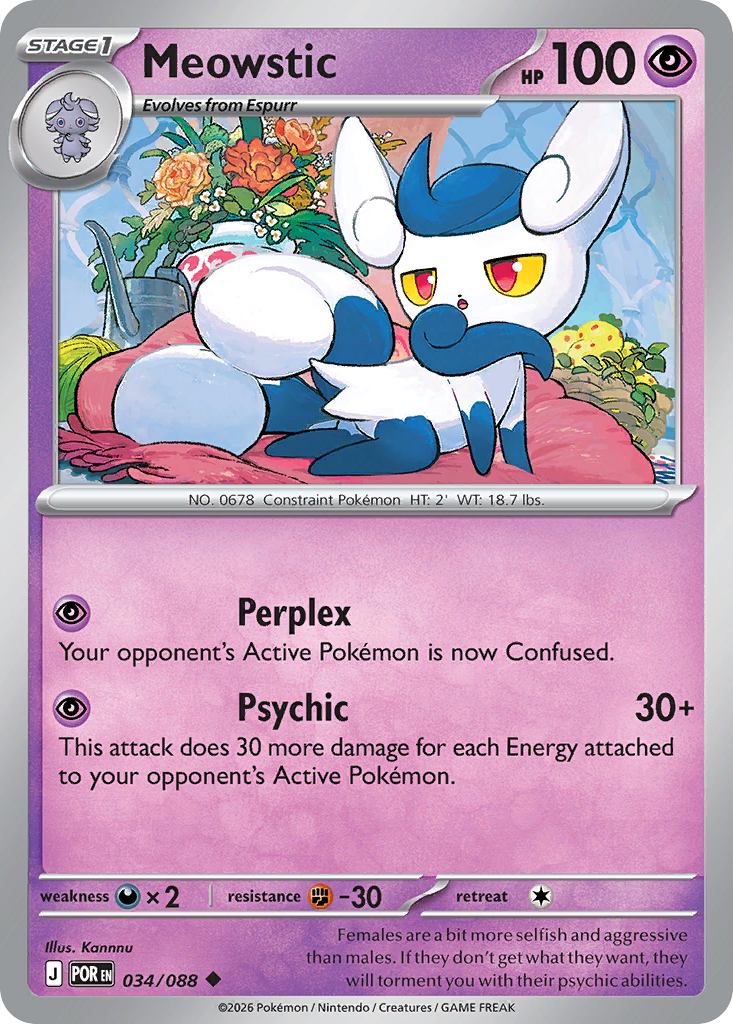 Meowstic 034/088
