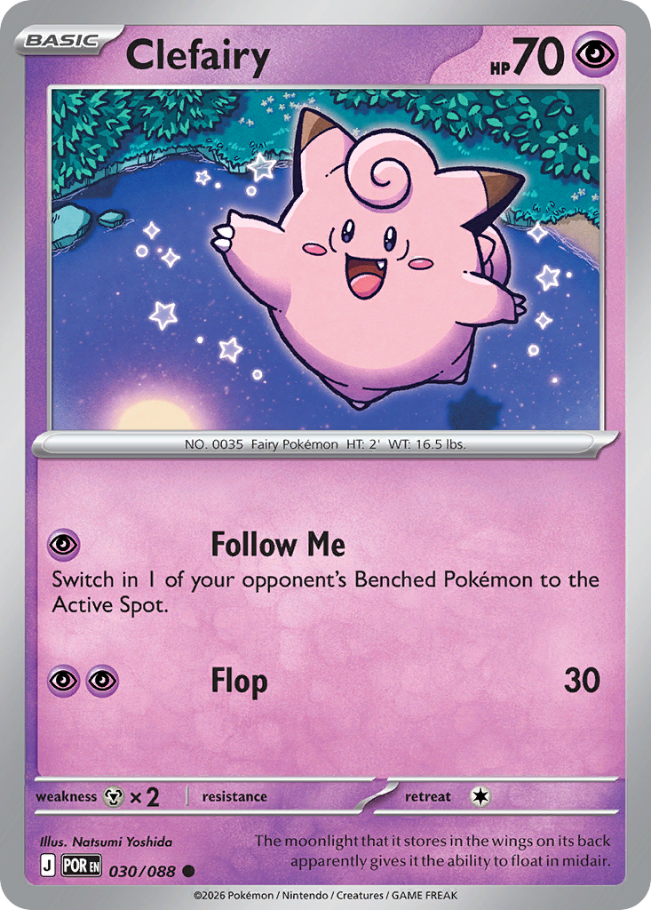 Clefairy 030/088