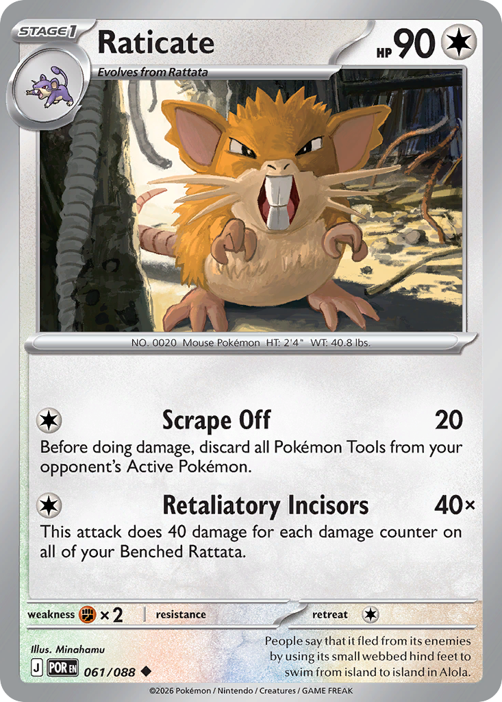 Raticate 061/088
