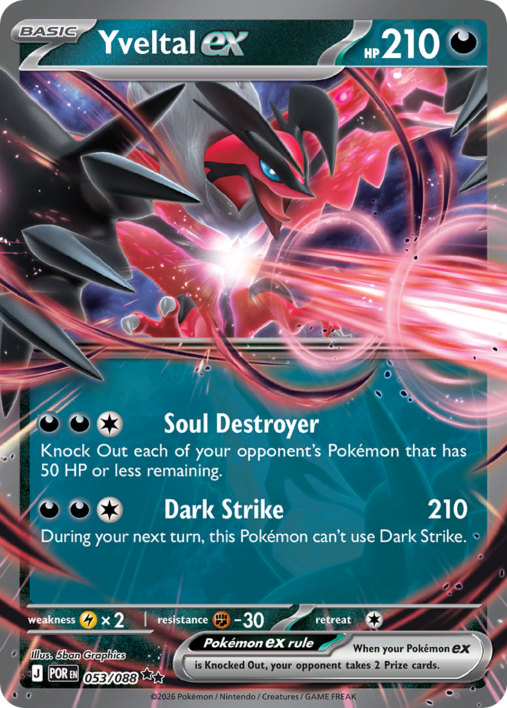 Yveltal ex 053/088