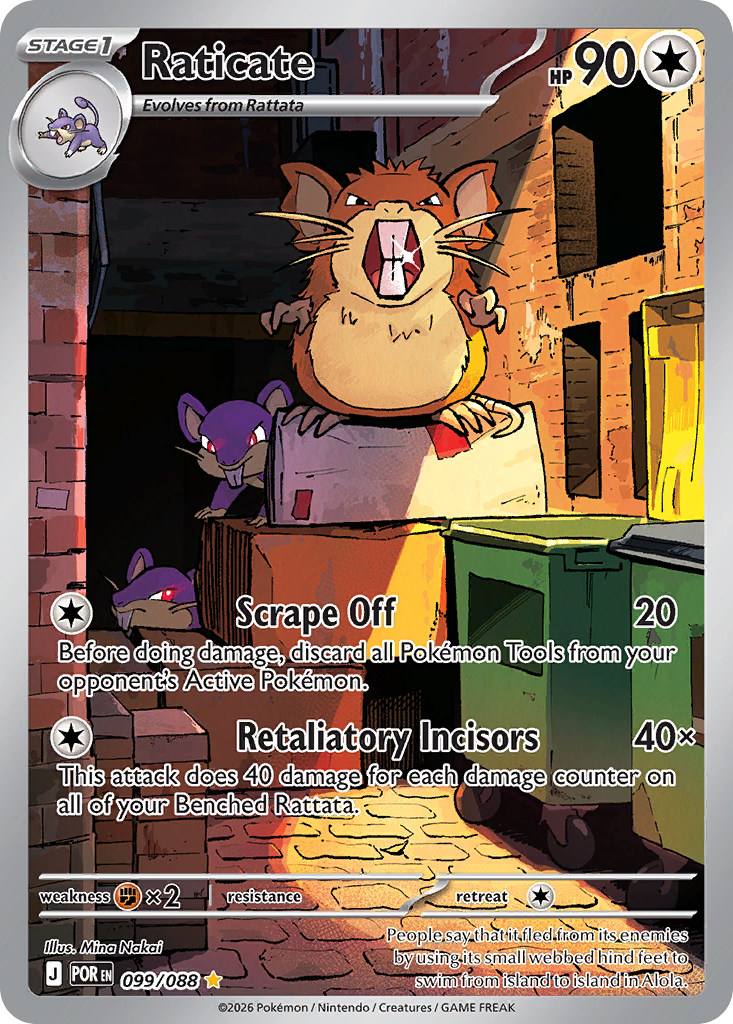 Raticate 099/088