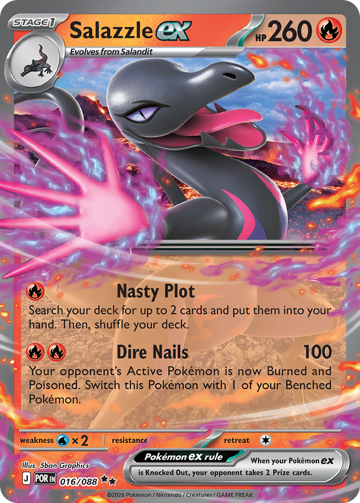 Salazzle ex 016/088